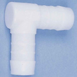 L-hose connector 25mm 1 pc