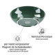 Porcelain Magnetic Food Bowl - Forest Green