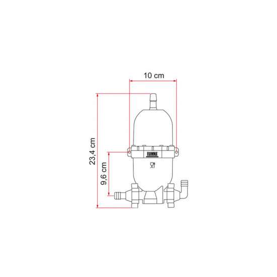 Fiamma expansion vessel A20