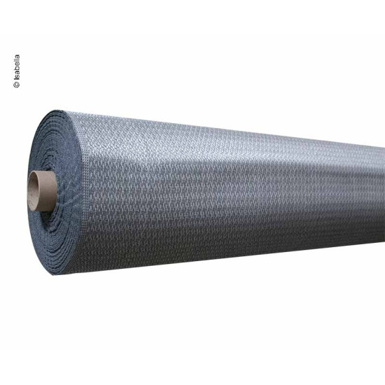 Isabella Design Flint awning carpet, 50m roll, dark grey
