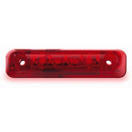 LED tail light, red, 12 volts, 0.4 watts