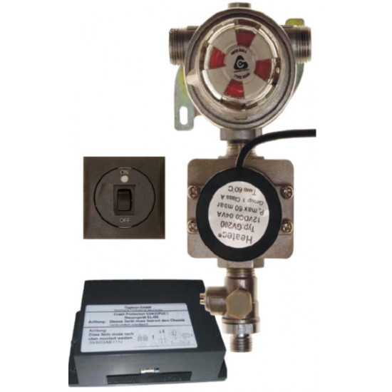 Multimatik CPU 2-bottle gas pressure regulating system