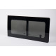 W1492 x H713 mm Front Left Real glass sliding windows for VW Crafter from model year 2018 onwards