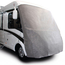 Front protective cover for integrated motorhomes, 240cm high