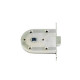Recessed built-in lock