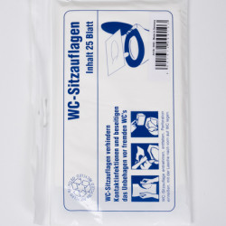 Toly toilet paper seats, 25 pieces