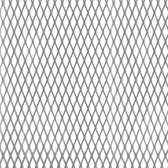 Expanded metal sheet - steel - 60 x 100 cm