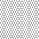 Expanded metal sheet - steel - 60 x 100 cm