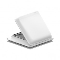 12V Crank Roof Vent Turbo-Vent Premium - 40 x 40 cm - White Vent