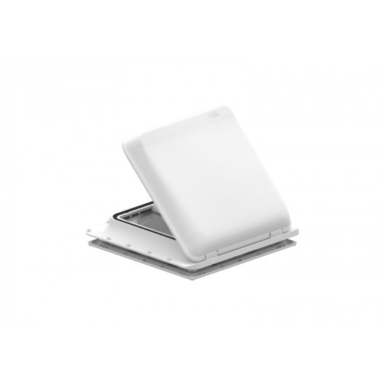 12V Crank Roof Vent Turbo-Vent Premium - 40 x 40 cm - White Vent