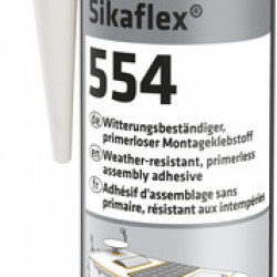 Sikaflex-554 assembly adhesive - 300 ml - Black