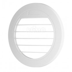 Flat air vent 0° for Airtronic D3 floor heater, Ø90mm, white