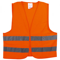 High-visibility vest Italy orange regulation
