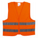 High-visibility vest Italy orange regulation