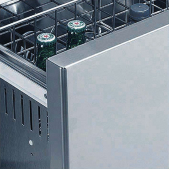 Stainless steel cooling drawer DW35 RFX - 35 L