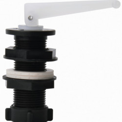 Drainage nozzle for water tanks