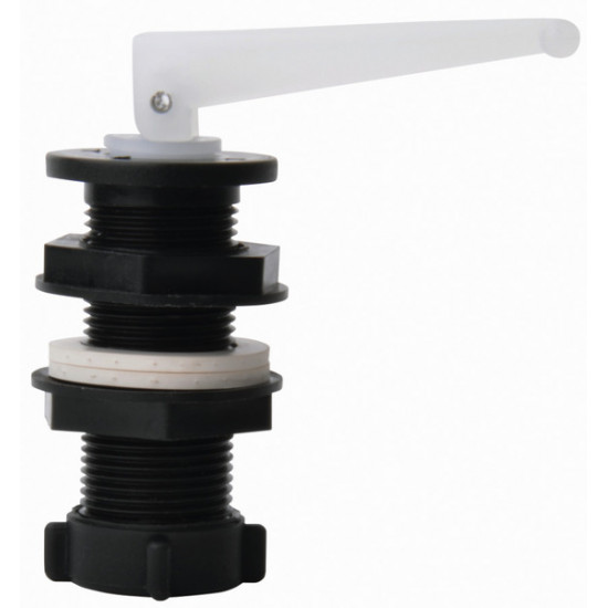 Drainage nozzle for water tanks