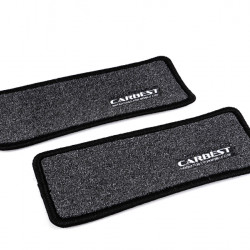 Carbest carpet cab entry mats for Ford Transit Custom from 2016 onwards