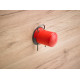 Protective cap holder for gas cylinders