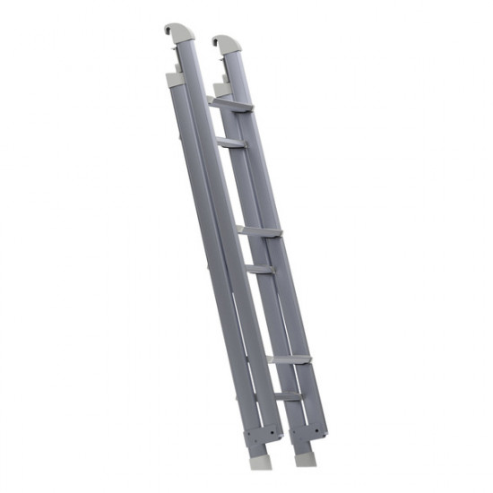 Folding aluminum ladder for pop-top roof - For VW T5/T6 with 5 steps