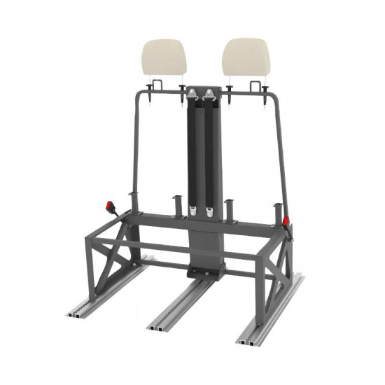 Installation kit for 3-point seat belt frame