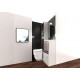Clesana C1 – waterless toilet with L-adapter