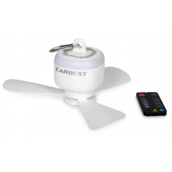 CARBEST LENE ceiling fan with LED light and battery