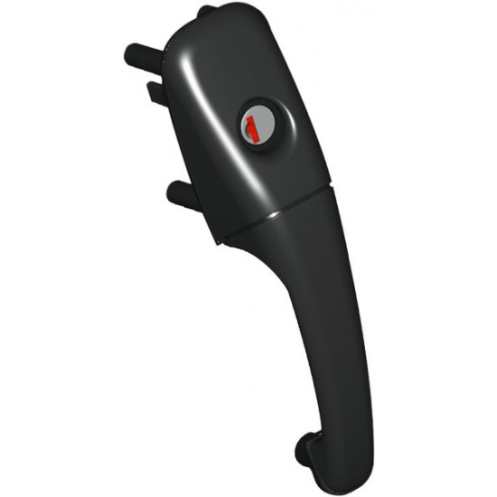 Exterior handle for motorhomes - Right - Black