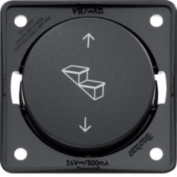 Berker INTEGRO anthracite step rocker switch