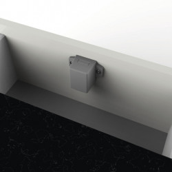 Push-Lock Set, Square - Matte Black