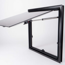 W1227 x H327mm RW Style acrylic-glazed casement windows