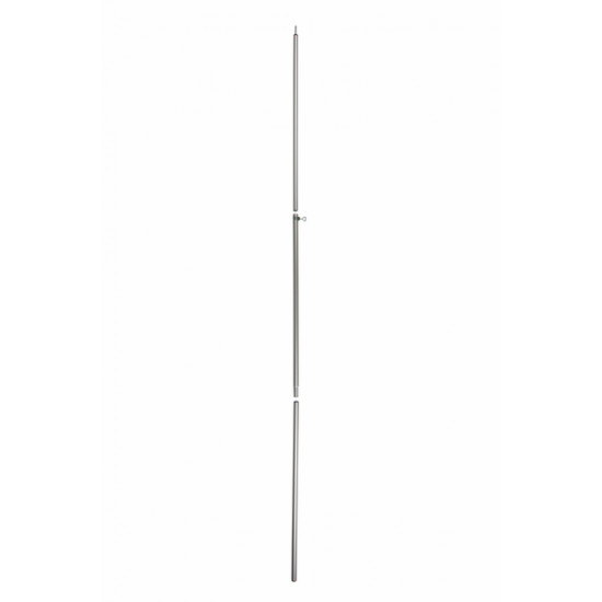 Aluminum support pole 170-260 cm, 3-piece with screw