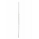 Aluminum support pole 170-260 cm, 3-piece with screw