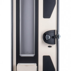 Motorhome body door - white exterior - 620 x 1940 mm
