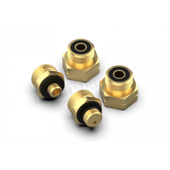 Gas connection kit (Euro)