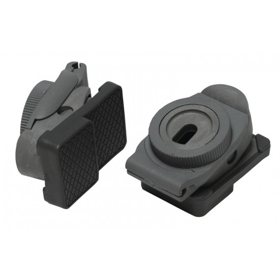 Quick Lock Pads without drilling, underside with heel