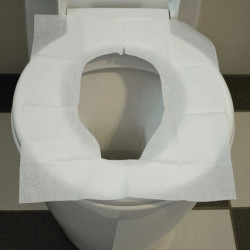 Toilet seat paper cover, 10 pieces.