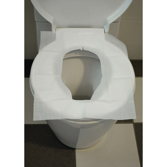 Toilet seat paper cover, 10 pieces.