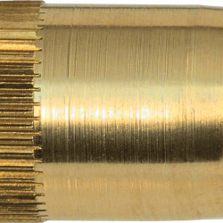 Brass reinforcement sleeve for 8 mm copper gas pipe
