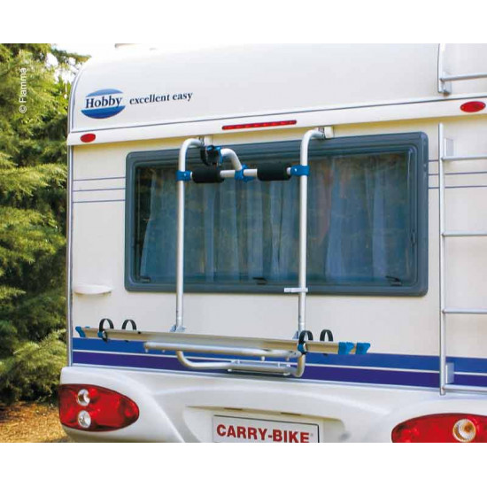 Caravan rear carrier for Hobby models from 2003 onwards, for 2 bikes, max. load capacity 50kg