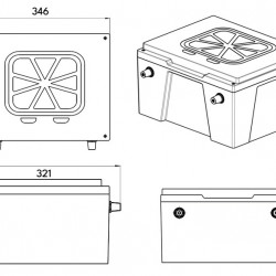 Juice box 300 - 300 Ah