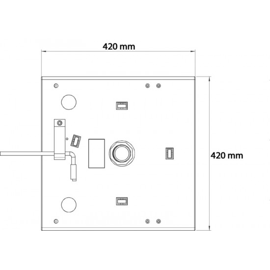 Swivel base for Renault Master and Opel Movano, driver and passenger side