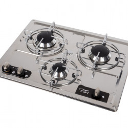 3-burner stainless steel cooker PC1323