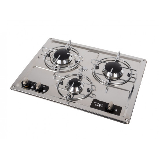 3-burner stainless steel cooker PC1323