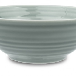 Magnetic porcelain bowl, cyan