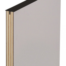 Edge banding T-banding standard 17 mm - Black - 40 m