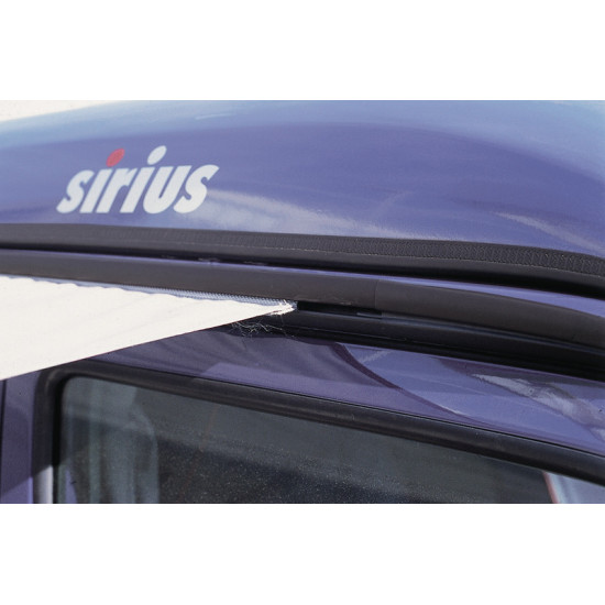 Rain gutter profile Multi Rail VW T4 long wheelbase - Black - 3040 mm