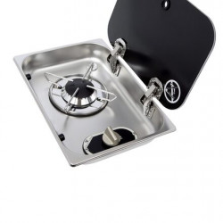 Cooker with glass and ASO - 1-burner