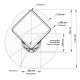 Caro Vision flat satellite antenna without receiver