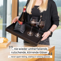 Metal tray - Black